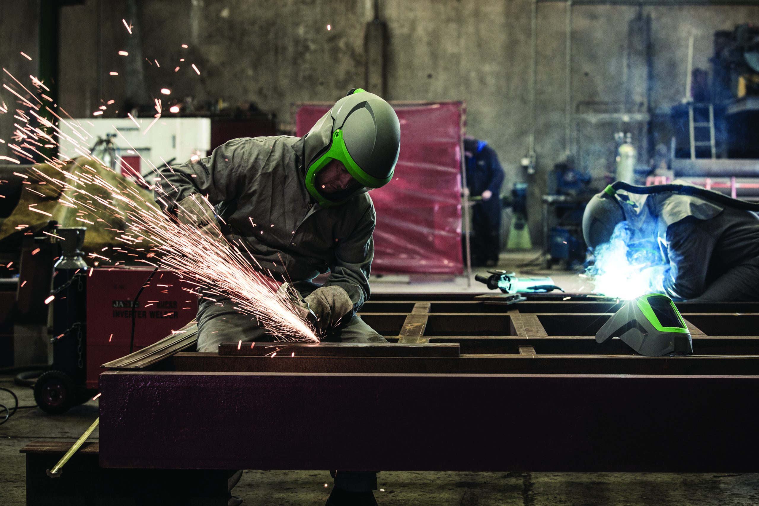 Industrial steel structure